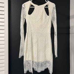 NWT For Love and Lemons white lace dress